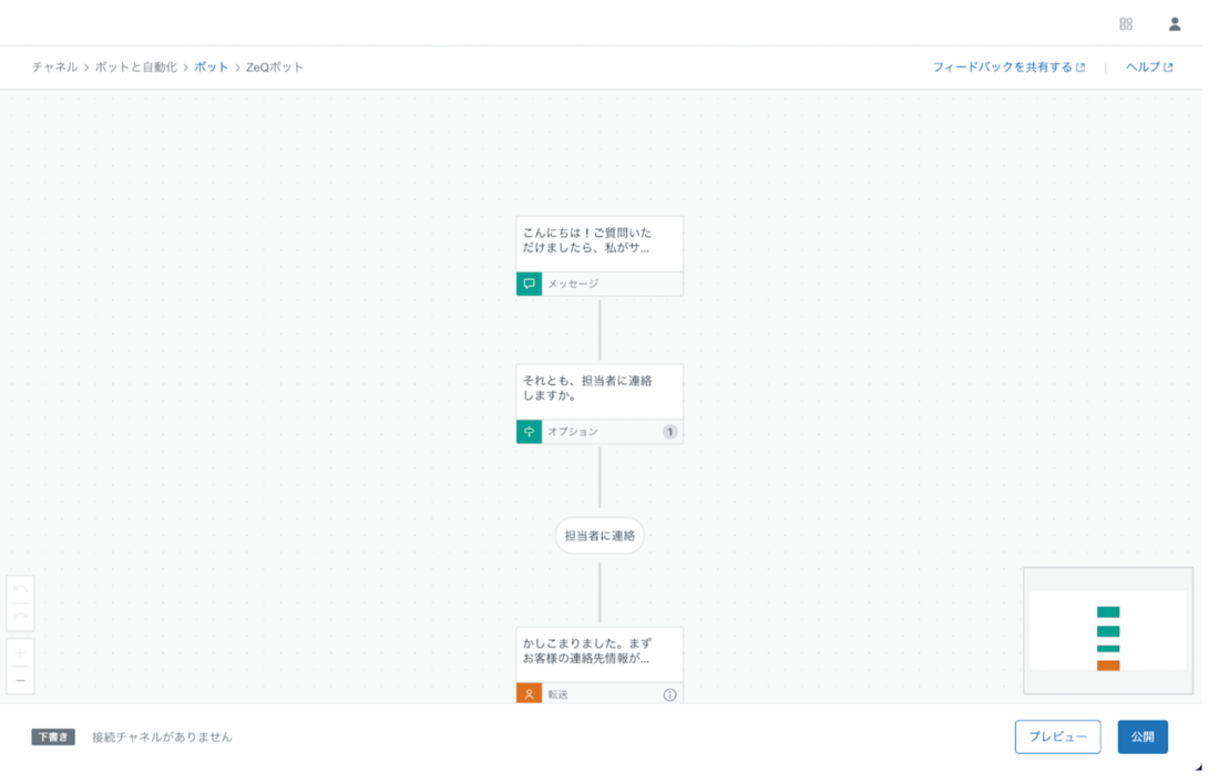 【初心者向け】Zendeskのメッセージング機能でチャットボットを作成する(フロービルダー)